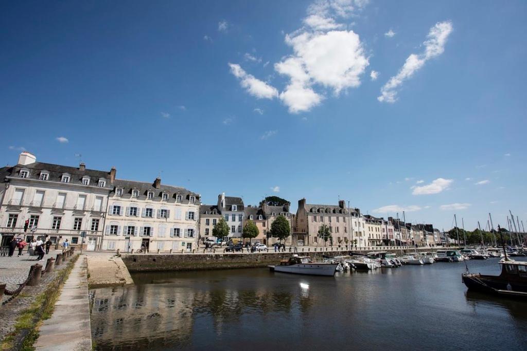 Vue Imprenable Sur Le Port, Charmant Et Clair! Vannes Exterior photo